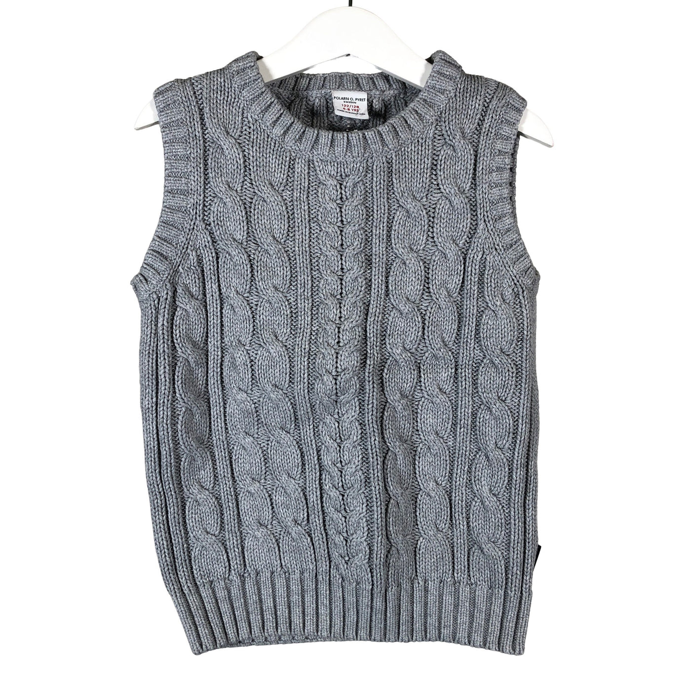 Unisex Polarn O. Pyret - Neuleliivi, koko 122 - 128 - (1)