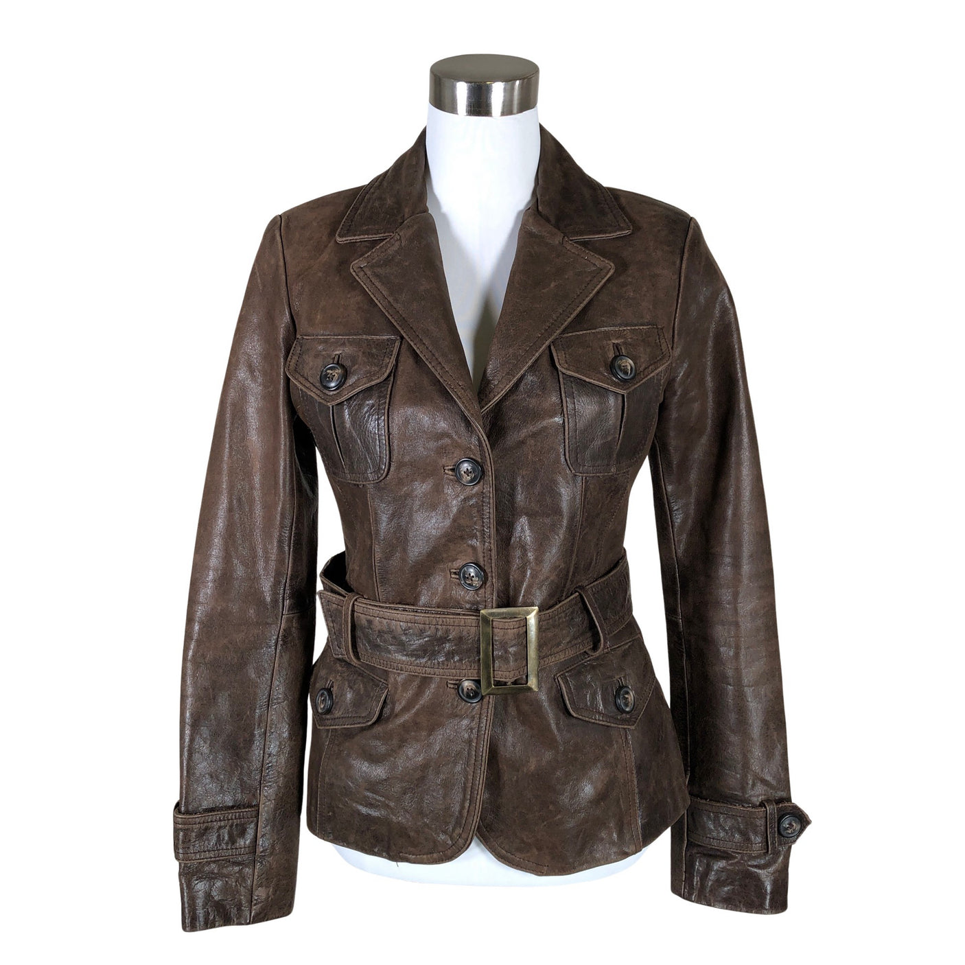 Unisex Aviatrix - Nahkatakki, koko 38 - (1)
