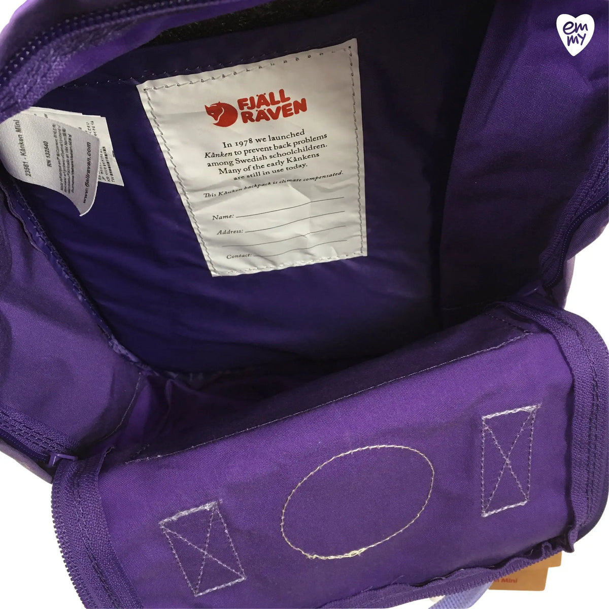 Unisex Fjällräven - Reppu, koko Mini - (3)