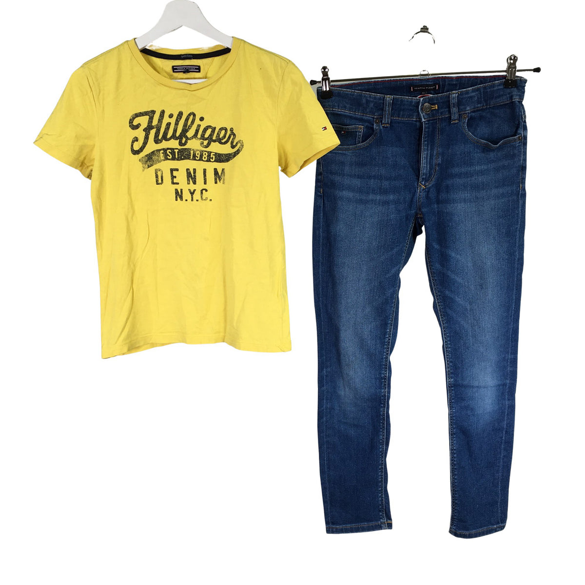 Unisex Tommy Hilfiger - Farkut, koko 146 - 152 - (1)