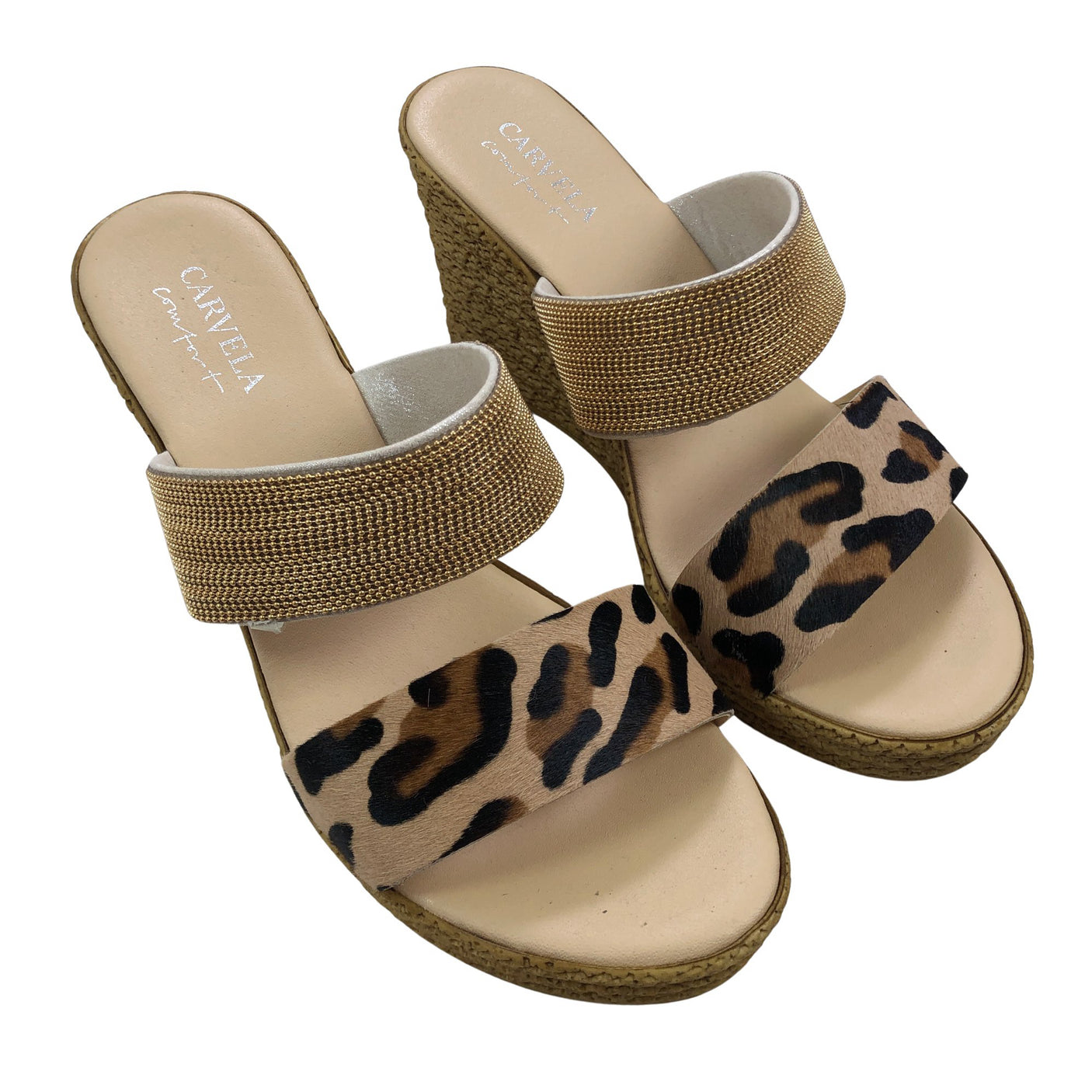 Unisex Carvela - Kiilakorkosandaalit, koko 38 - (2)