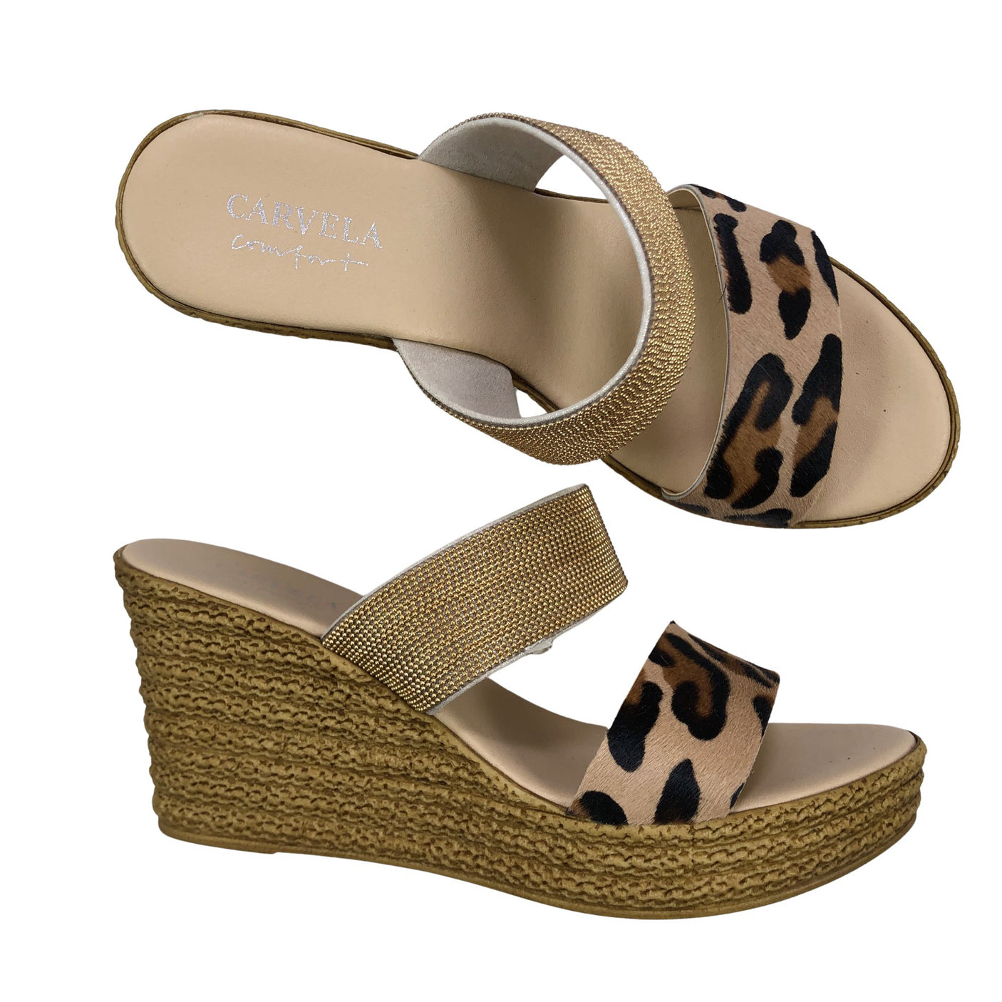 Unisex Carvela - Kiilakorkosandaalit, koko 38 - (1)