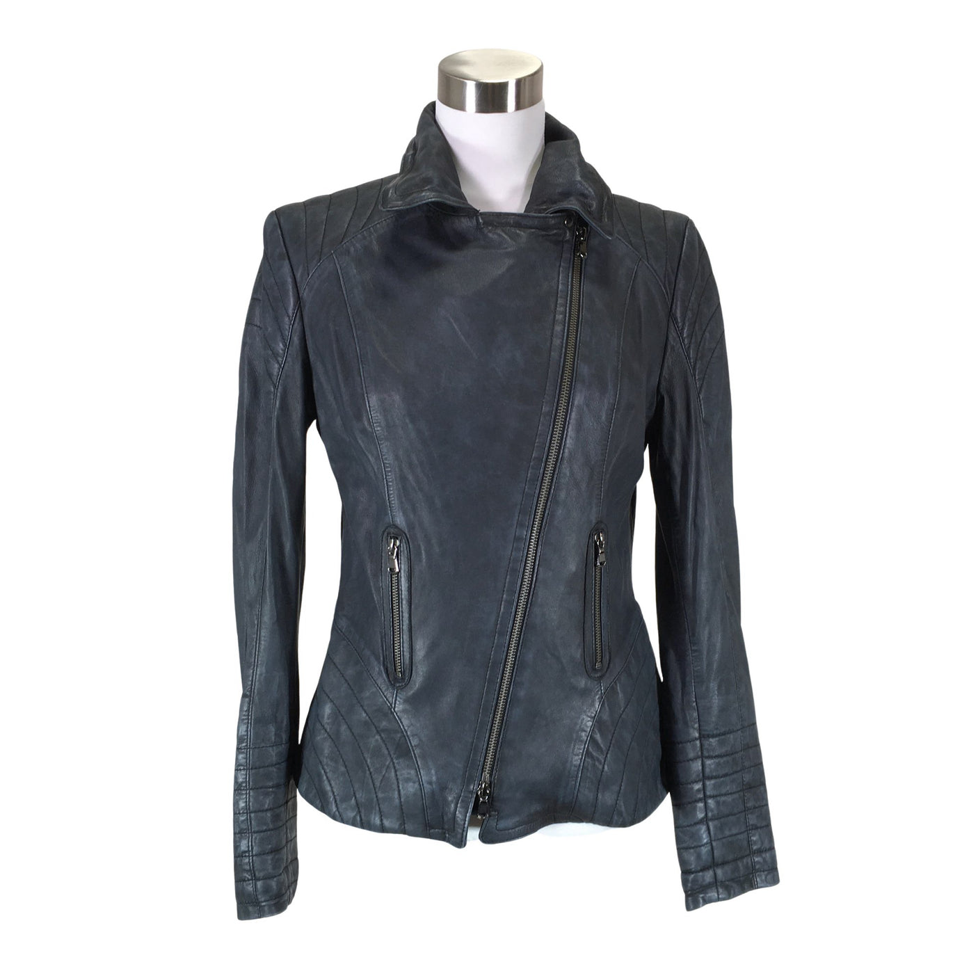 Unisex Schyia - Nahkatakki, koko 38 - (1)