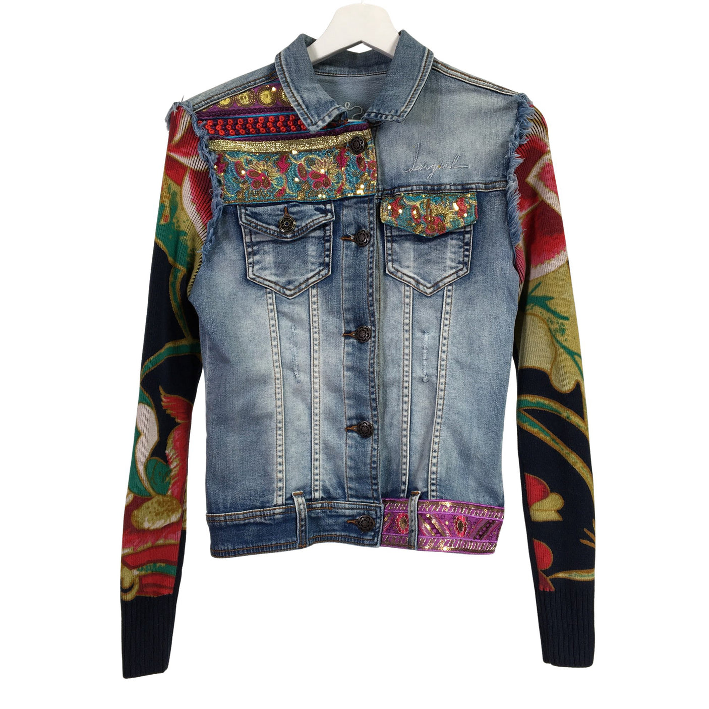 Unisex Desigual - Farkkutakki, koko 36 - (1)