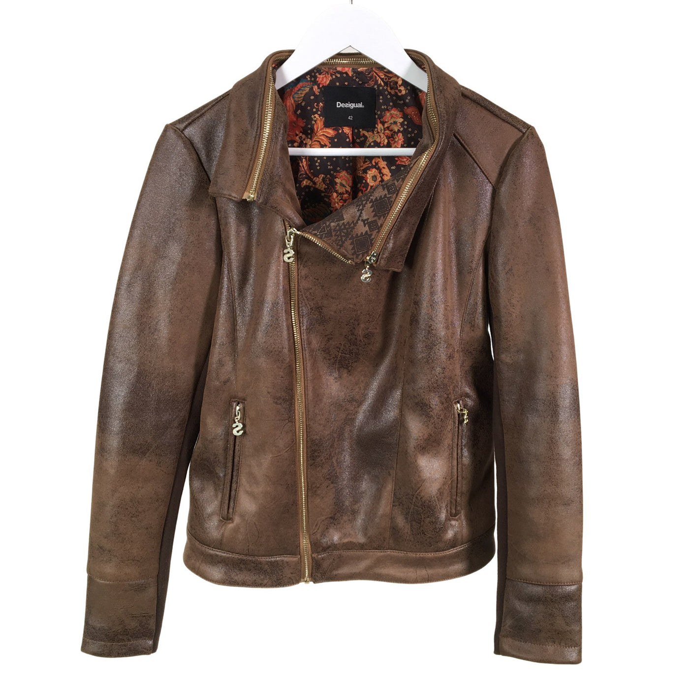 Unisex Desigual - Nahkatakki, koko 42 - (1)