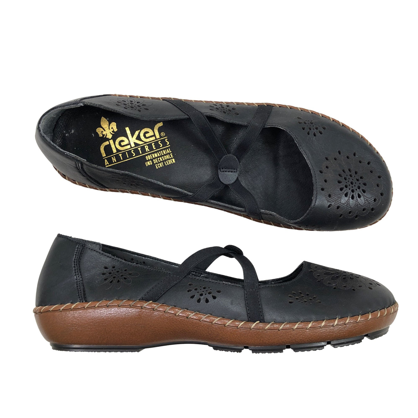 Unisex Rieker - Ballerinat, koko 40 - (1)