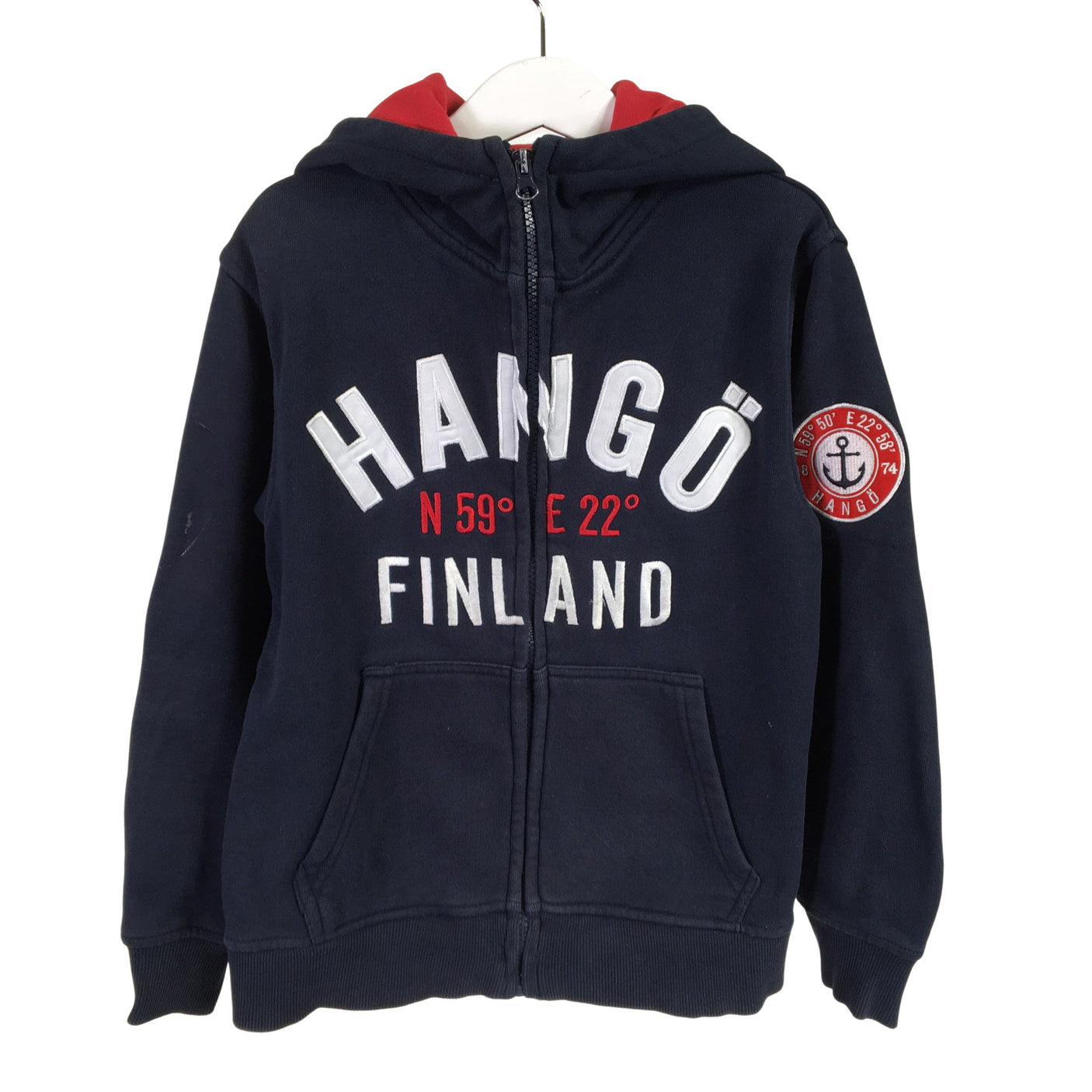 Unisex Navy Blue - Huppari, koko 134 - 140 - (1)