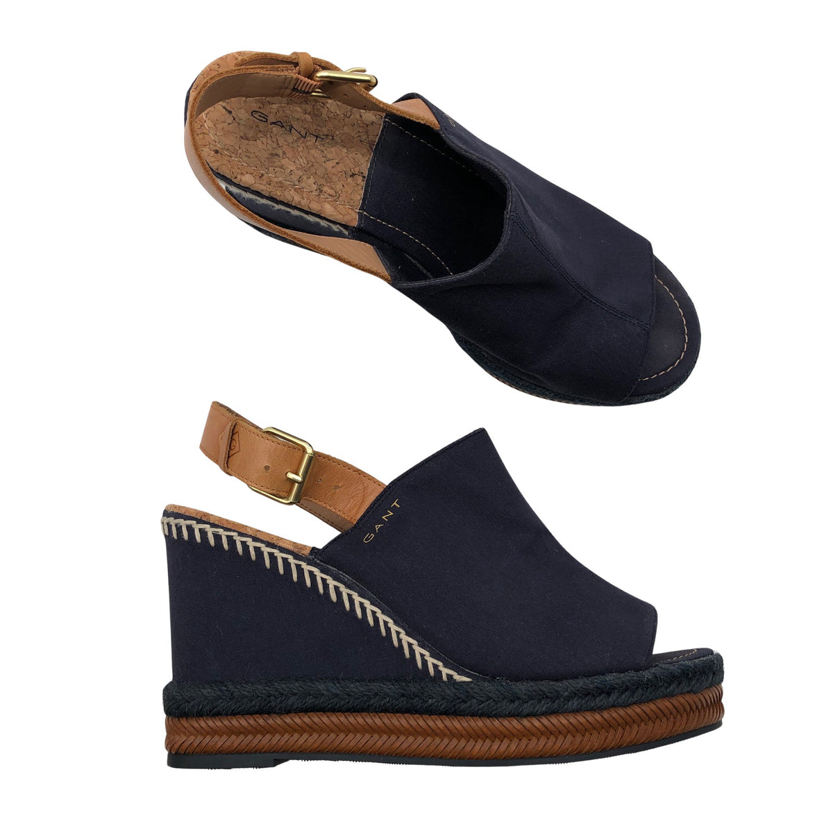 Unisex Gant - Kiilakorkosandaalit, koko 38 -  (1)