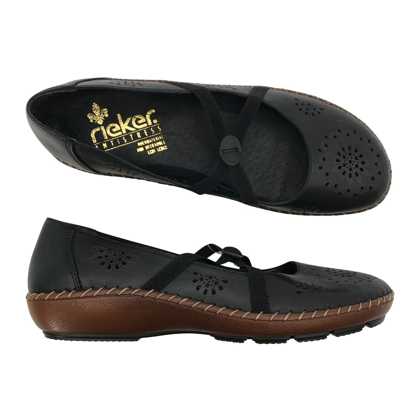 Unisex Rieker - Ballerinad, suurus 40. -  (1)