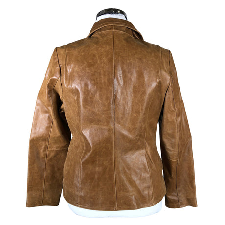 Unisex Auluna - Nahk jakk, suurus 42. -  (2)