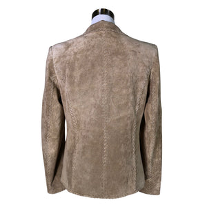 Unisex Betty Barclay - Nahk jakk, suurus 40. -  (2)
