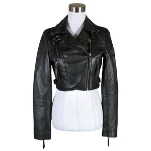 Nahk jakk, suurus 38.