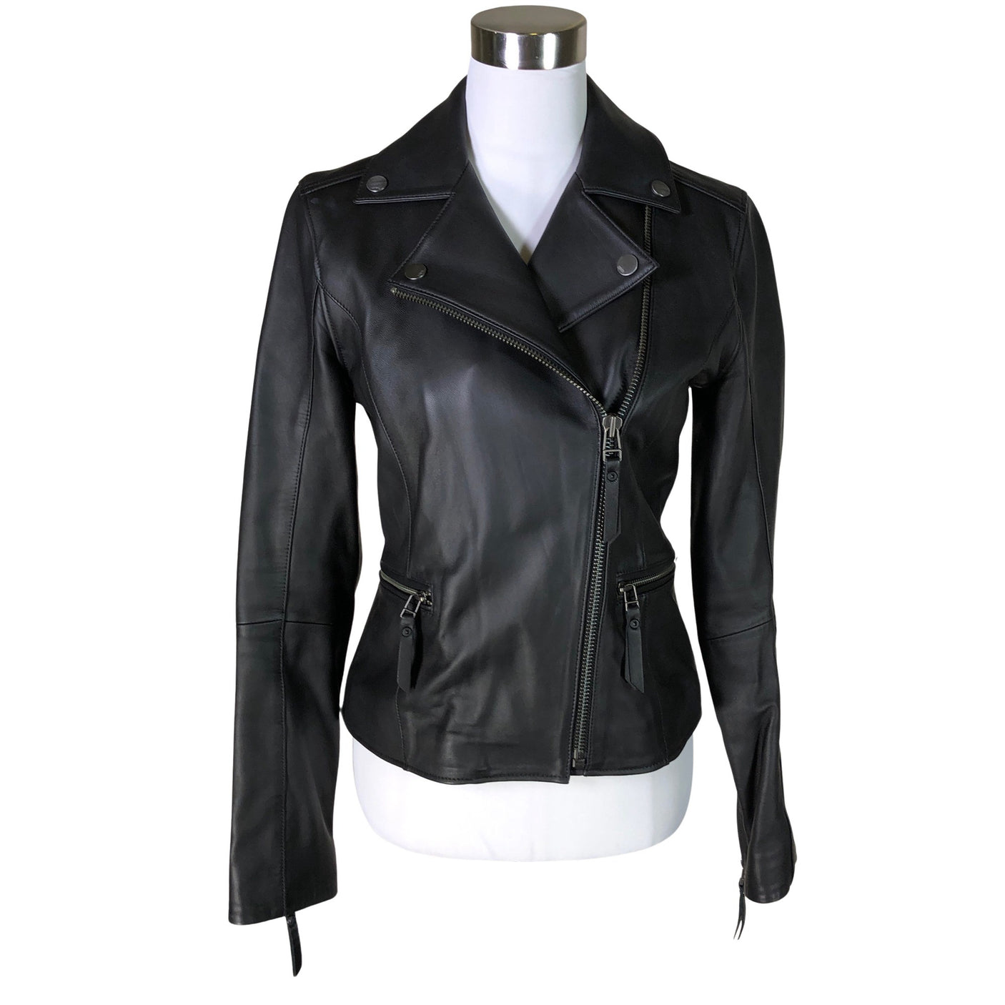 Unisex Karl Lagerfeld - Nahkatakki, koko 38 -  (1)