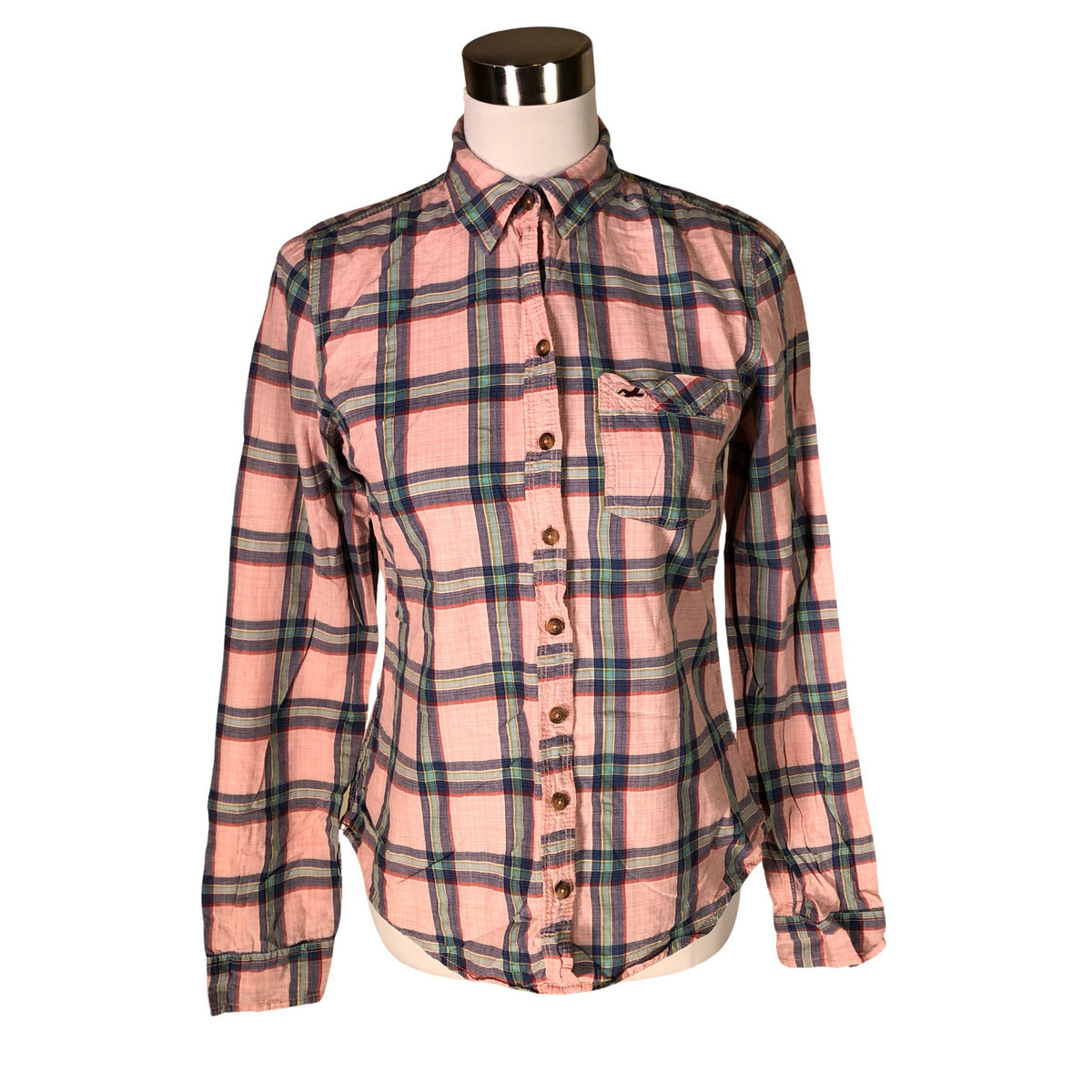 Unisex Hollister - Triiksärk, suurus 38 - Heleroosa (1)