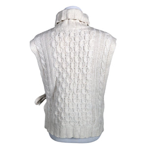 Unisex MSCH Copenhagen - Kootud vest, suurus 36 - Looduslik valge (3)