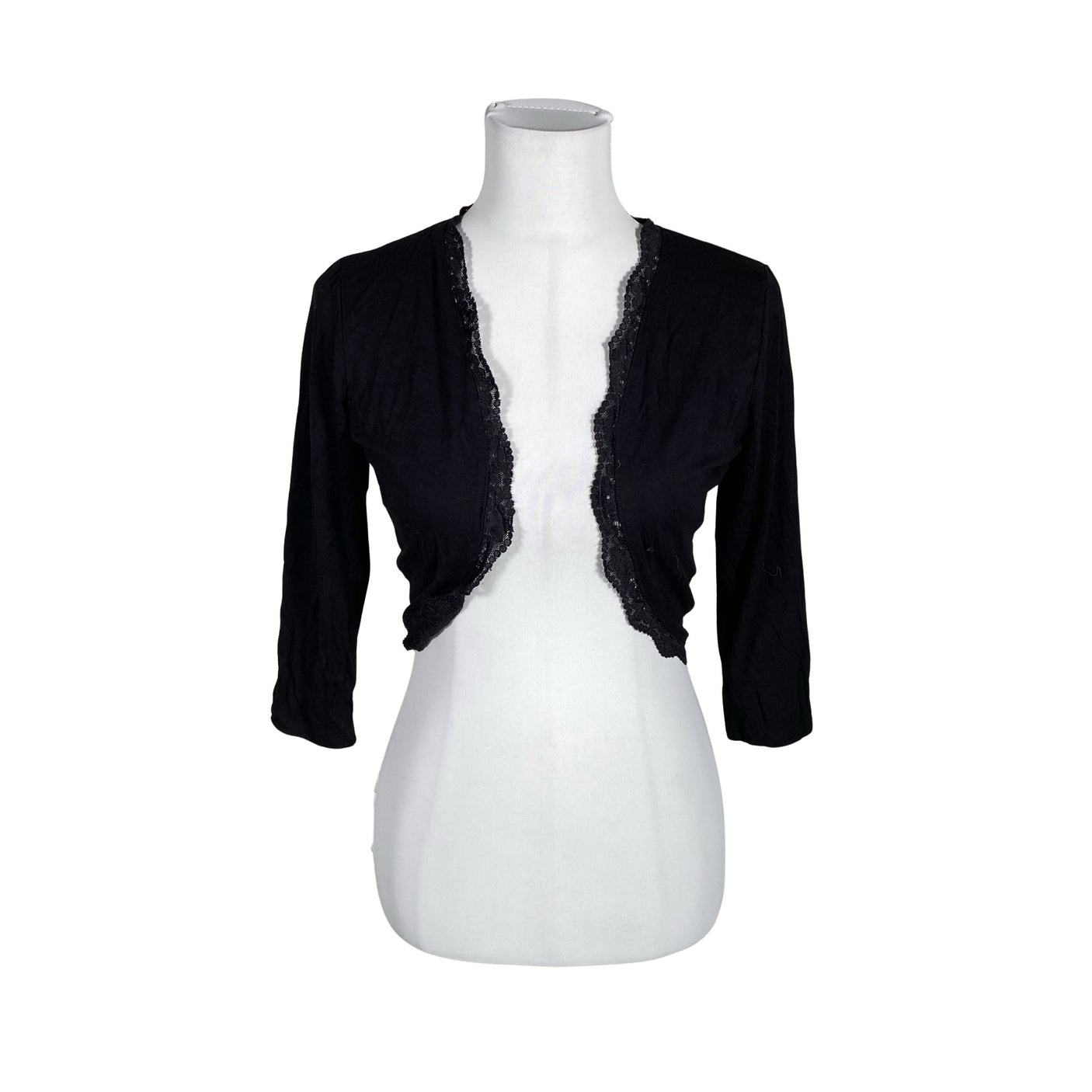 Unisex Anna Field - Trikotaažist boolero, suurus 38 - Must (1)