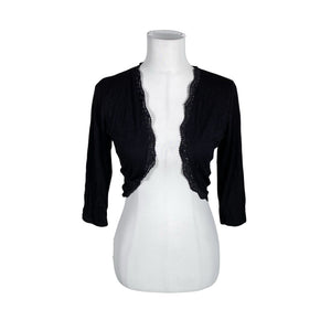 Unisex Anna Field - Trikotaažist boolero, suurus 38 - Must (1)