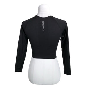 Unisex ICIW – Icaniwill - Spordisärk, pikad käised, suurus 34 - Must (2)
