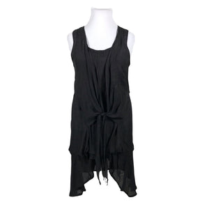 Unisex Intown - Õhuke kleit, suurus 42 - Must (1)