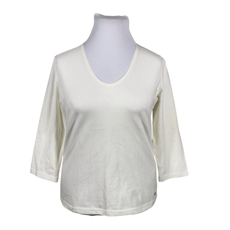 Unisex Global - Trikotaažist pluus, suurus 42 - Looduslik valge ()