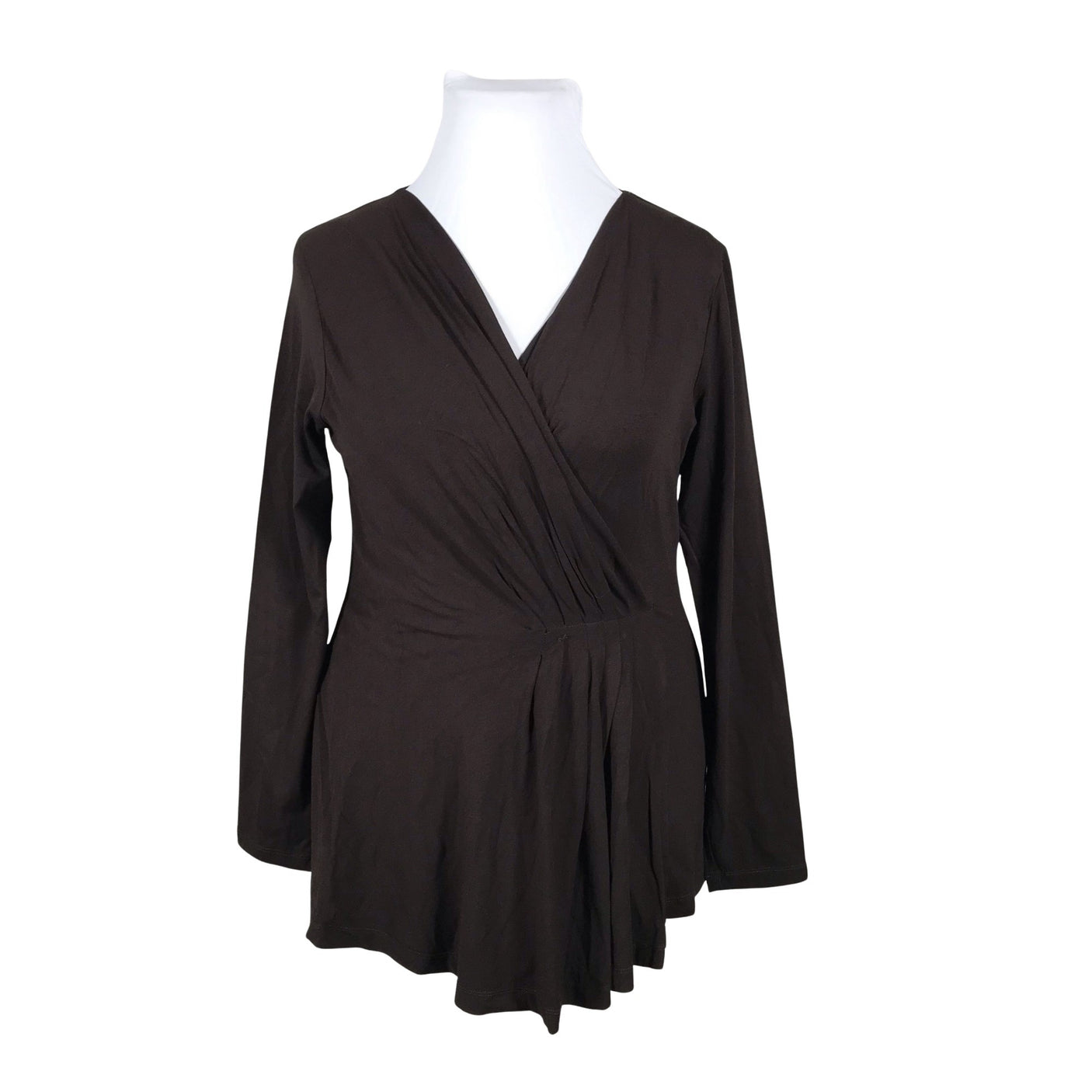 Unisex Ril's - Trikotaažist tuunika, suurus 42 - Pruun (1)