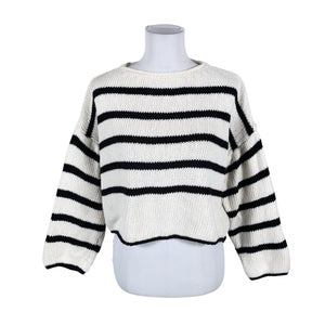 Unisex Bohemiana - Kampsun, suurus 38 - Looduslik valge (1)