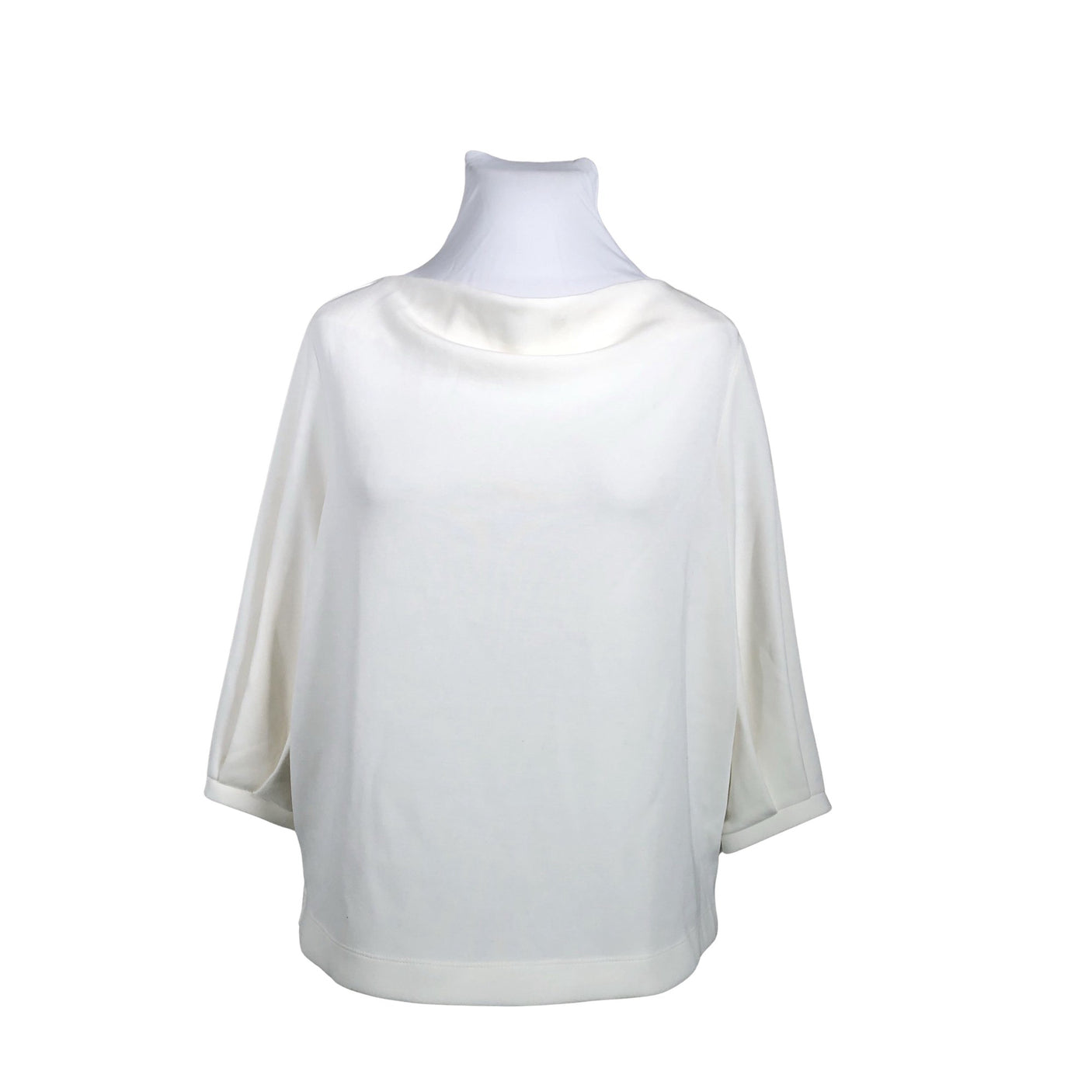 Unisex s.Oliver - Trikotaažist pluus, suurus 44 - Valge (1)
