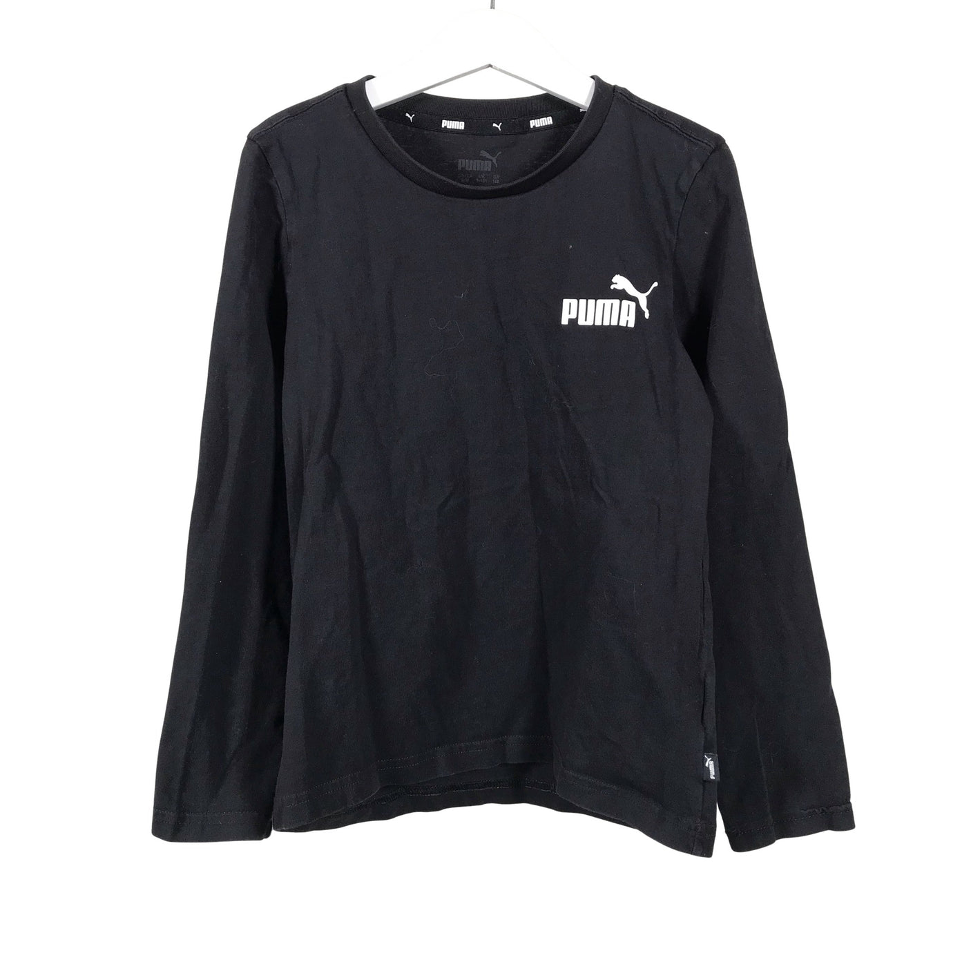 Unisex Puma - Trikotaažist pluus, suurus 134 - 140 - Must (1)