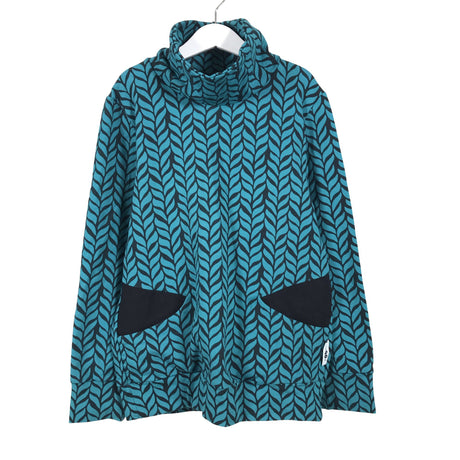 Unisex PaaPii - Trikotaažist pluus, suurus 146 - 152 - Türkiis ()