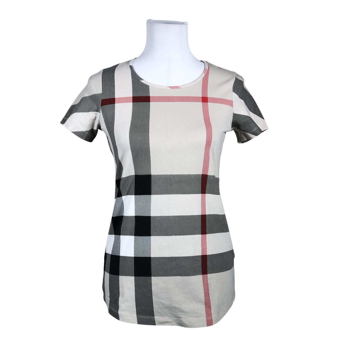 Unisex Burberry Brit - T-särk, suurus 38 - Beige (1)