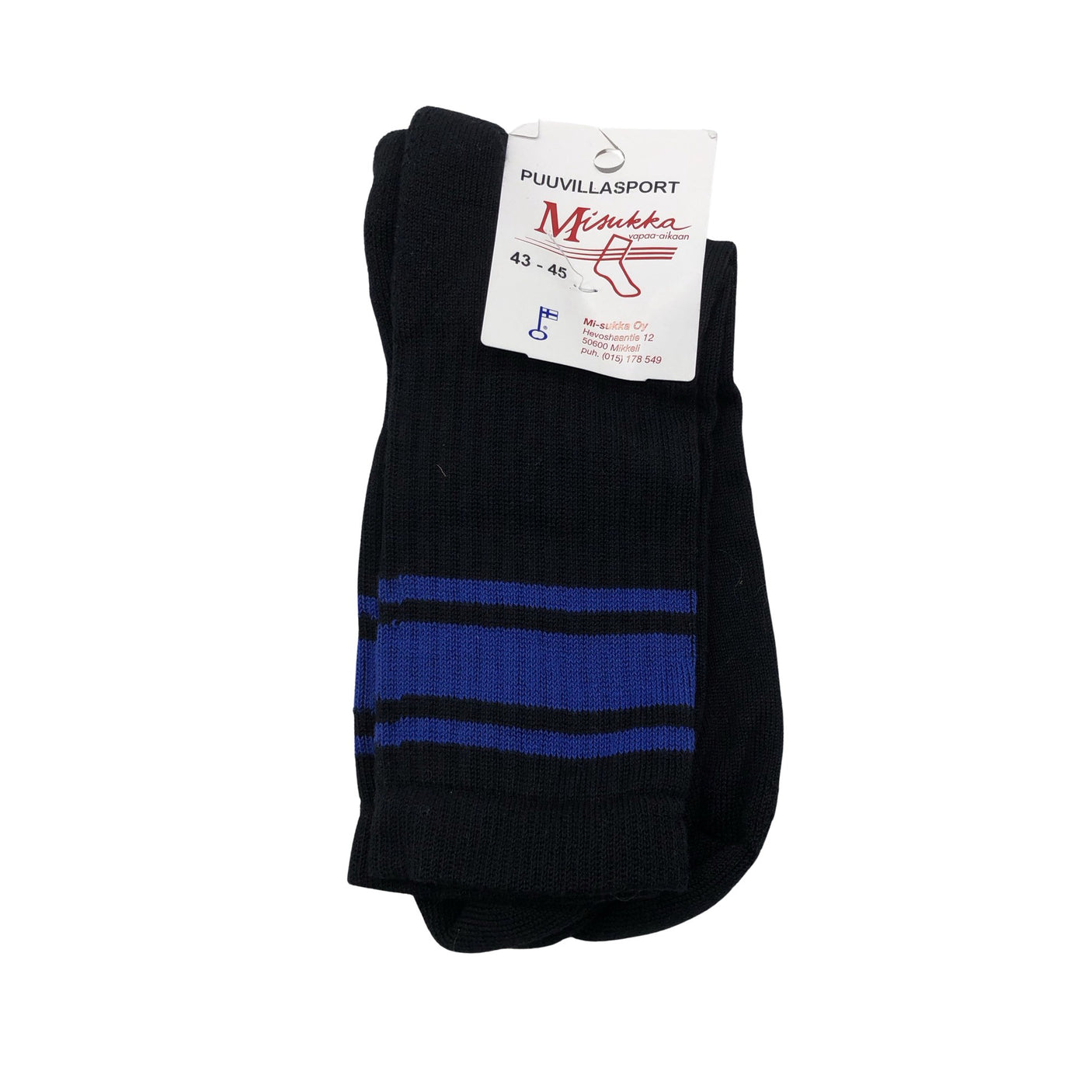Unisex Mi-sukka - Sokid, suurus XS - Must (1)