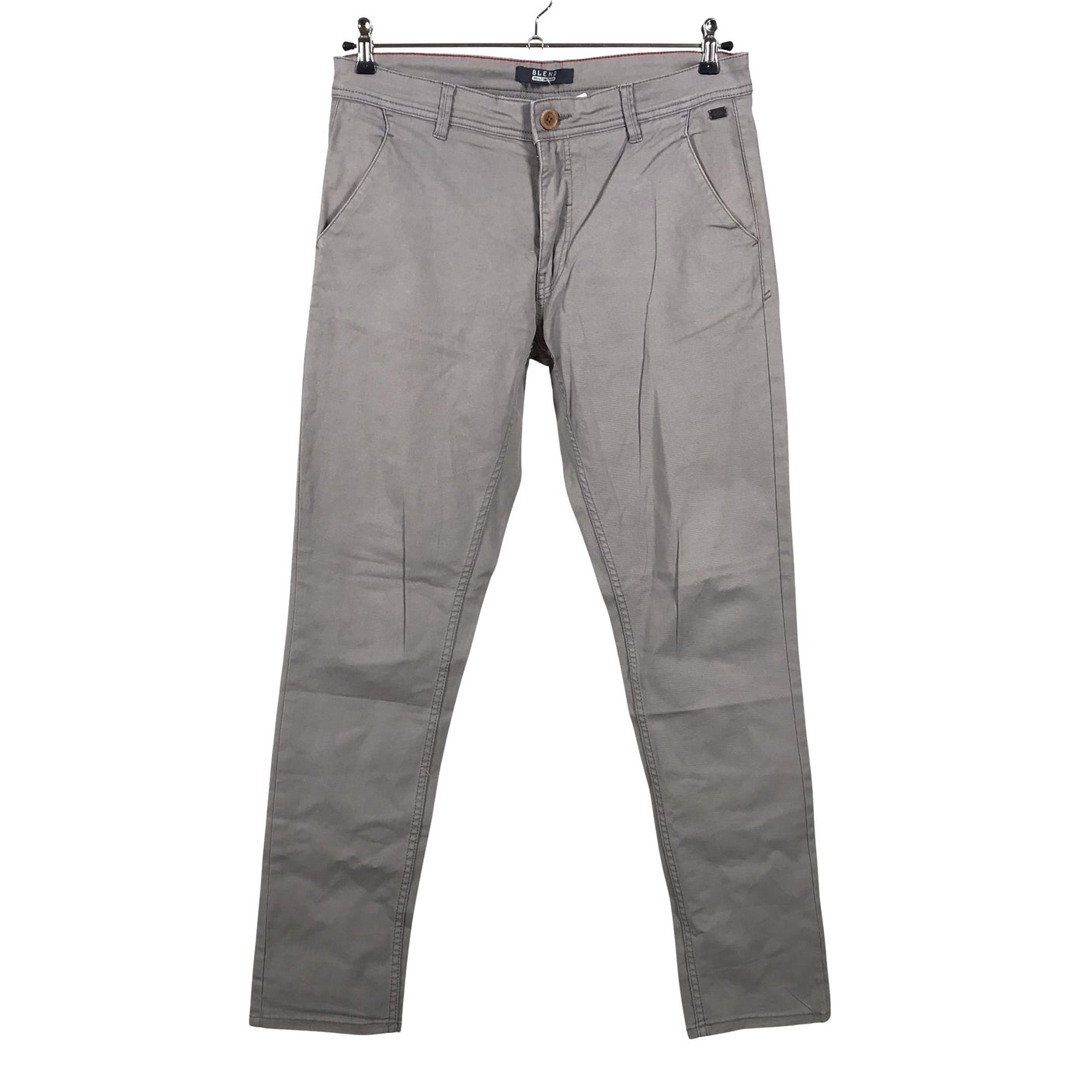 Unisex Blend - Mittevenivad püksid, suurus W33 - Hall (1)