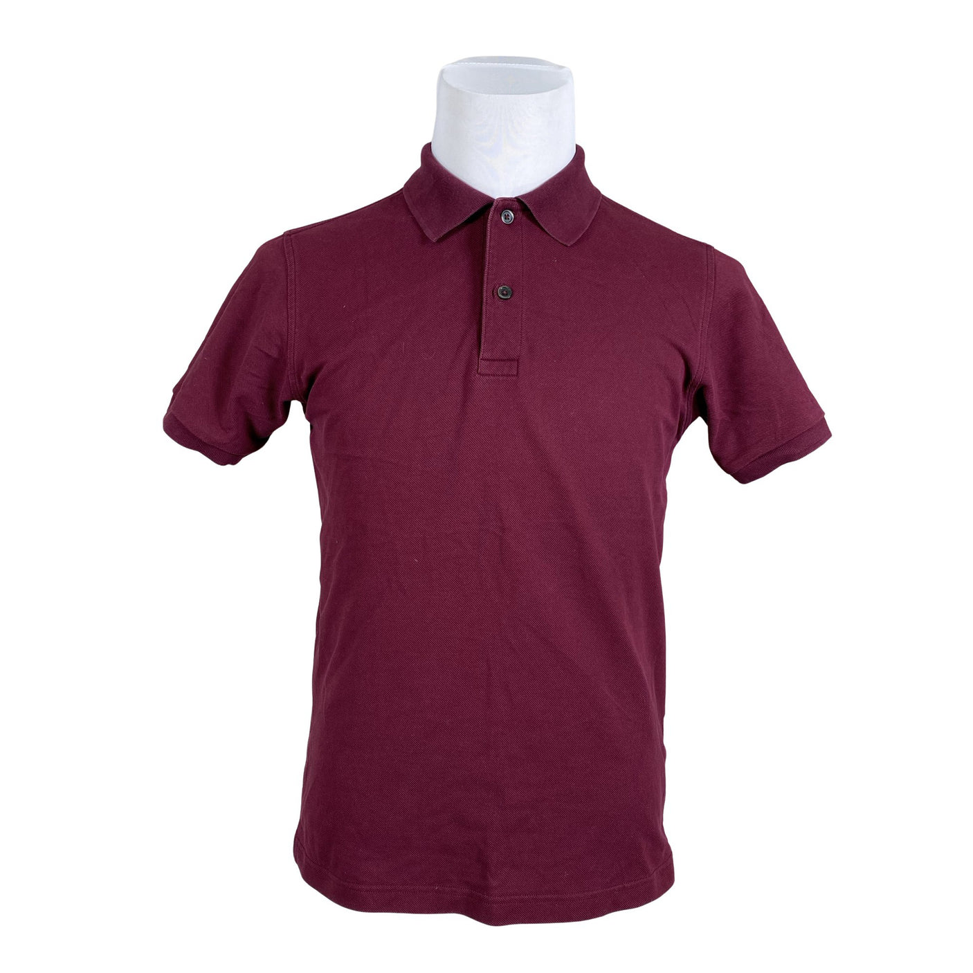 Unisex Uniqlo - Polosärk, suurus M - Veinipunane (1)