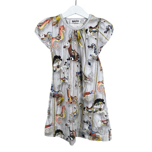 Unisex Molo Kids - Trikotaažist kleit, suurus 110 - 116 - Hall (1)