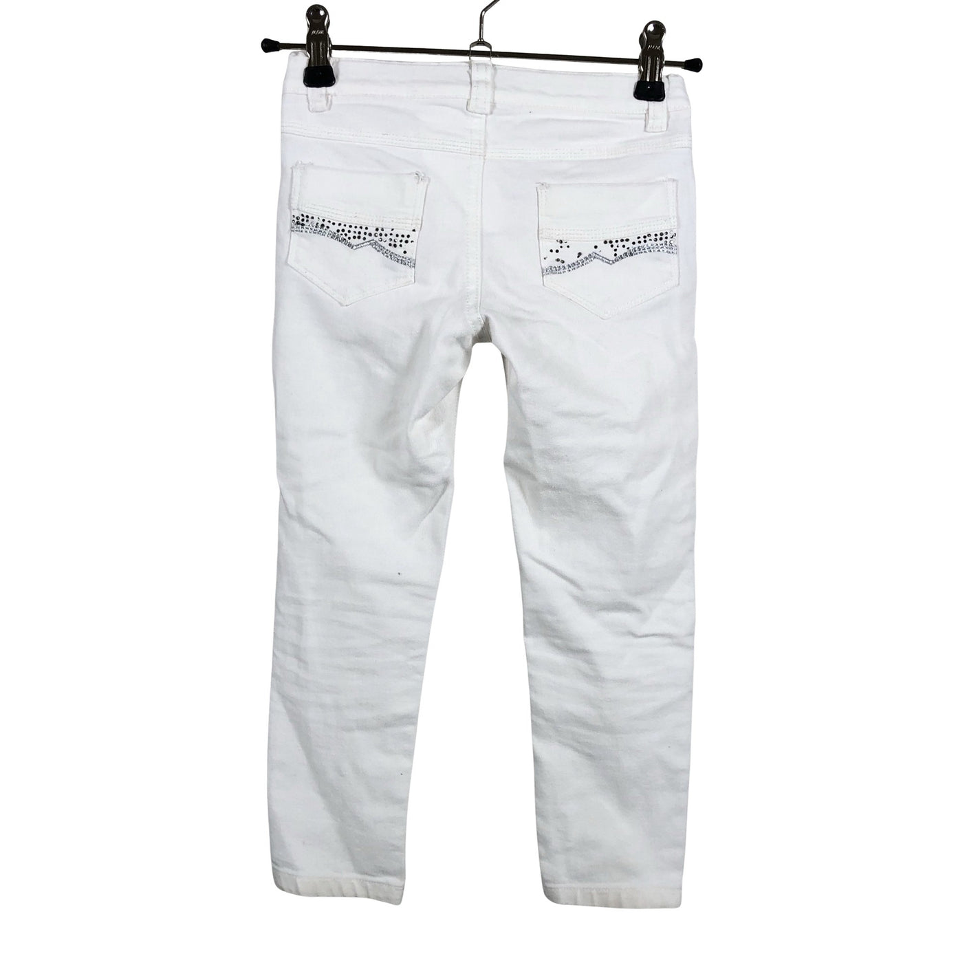 Unisex Creamie - Teksad, suurus 104 - 110 - Valge (2)