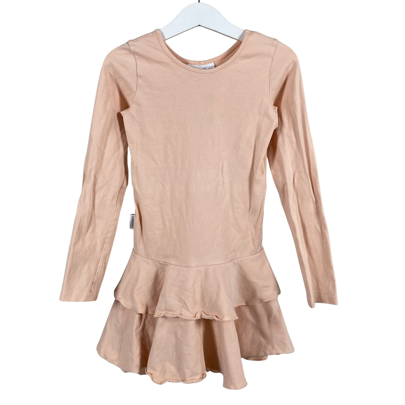 Unisex Gugguu - Trikotaažist kleit, suurus 122 - 128 - Heleroosa (1)