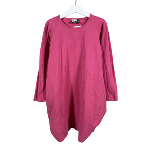 Unisex Papu - Trikotaažist kleit, suurus 122 - 128 - Roosa (1)