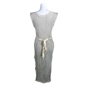 Unisex Ioanna Kourbela - Kootud kleit, suurus 38 - Beige (2)