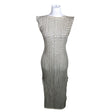 Unisex Ioanna Kourbela - Kootud kleit, suurus 38 - Beige ()