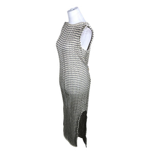 Unisex Ioanna Kourbela - Kootud kleit, suurus 38 - Beige (3)