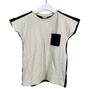 Unisex Papu - T-särk, suurus 110 - 116 - Beige (1)