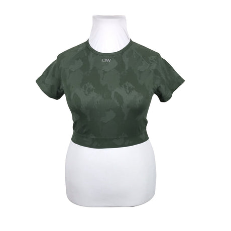 Unisex ICIW – Icaniwill - Spordisärk, lühikesed käised, suurus 42 - Roheline ()