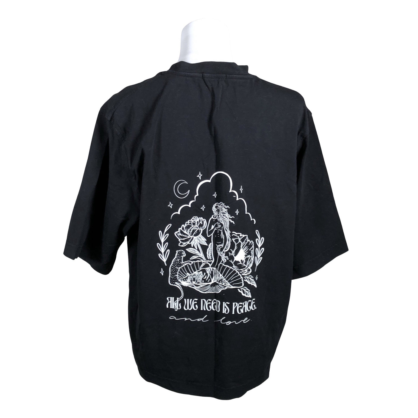 Unisex Uhana Design - T-särk, suurus 40 - Must (2)