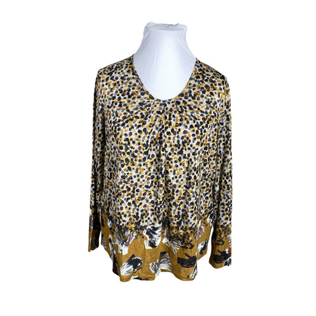 Unisex Gerry Weber - Trikotaažist pluus, suurus 46 - Pruun ()