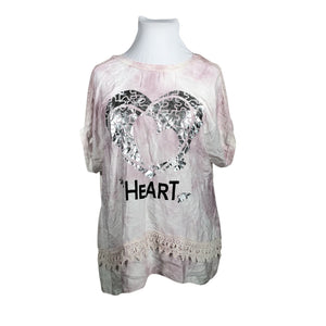 Unisex New Collection - T-särk, suurus 42 - Heleroosa (1)