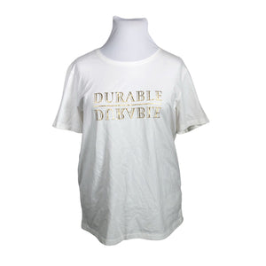 Unisex Free Quent - T-särk, suurus 44 - Valge (1)