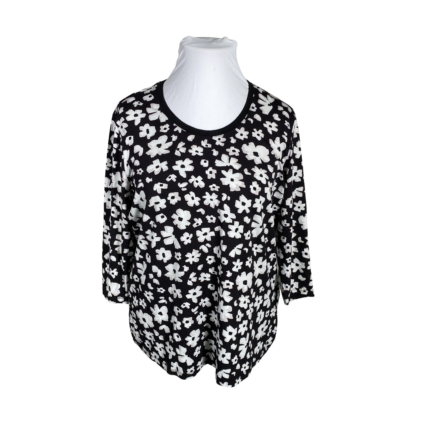 Unisex Gerry Weber - Trikotaažist pluus, suurus 46 - Must (1)