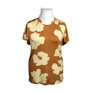 Unisex Marimekko - Trikotaažist pluus, suurus 44 - Kollane (1)