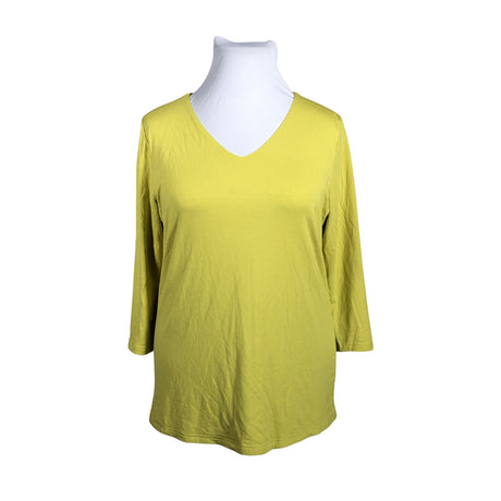 Unisex Jensen - Trikotaažist pluus, suurus 42 - Kollane ()