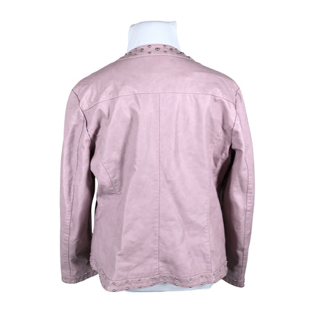Unisex Dea - Nahktagi, suurus 44 - Heleroosa (2)
